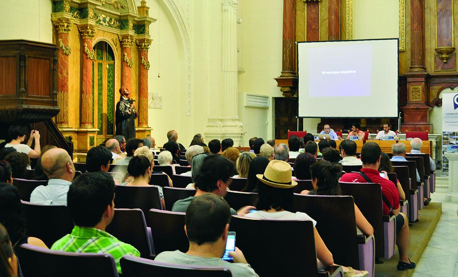 Presentación del primer libro en el Hospital San Juan de Dios